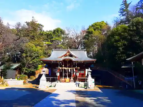 馬絹神社の本殿・本堂