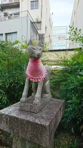 三輪神社の狛犬