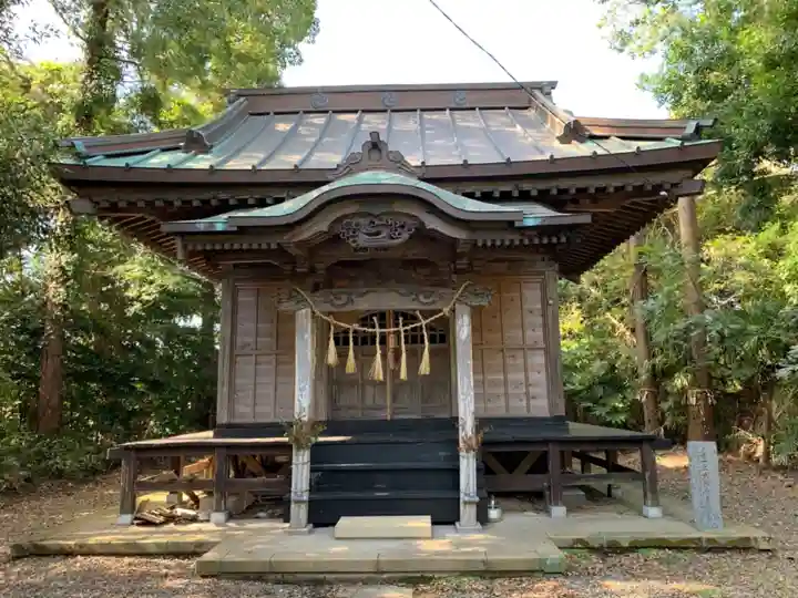 十二天神社の本殿・本堂