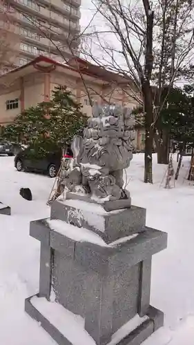 琴似神社の狛犬