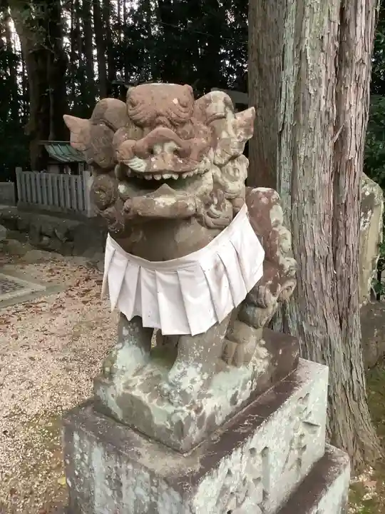 両社宮神社(宮町)の狛犬
