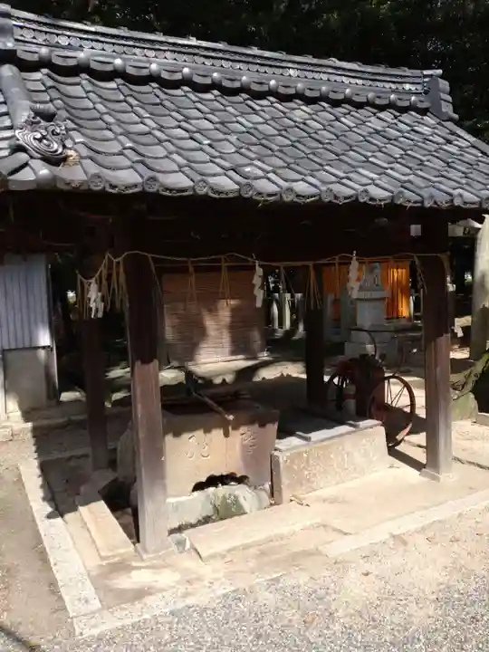 治田神社の手水舎