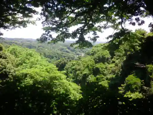 葛原岡神社の景色