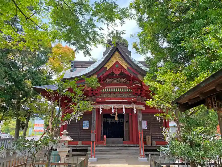 比比多神社(子易明神)の本殿・本堂