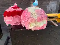 上尾御嶽神社の手水舎