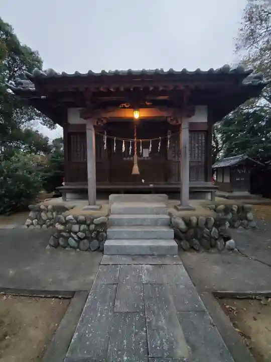 豊布都神社の本殿・本堂