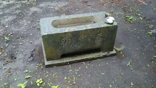 高田神社の手水舎