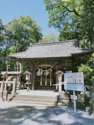 間々田八幡宮の本殿・本堂