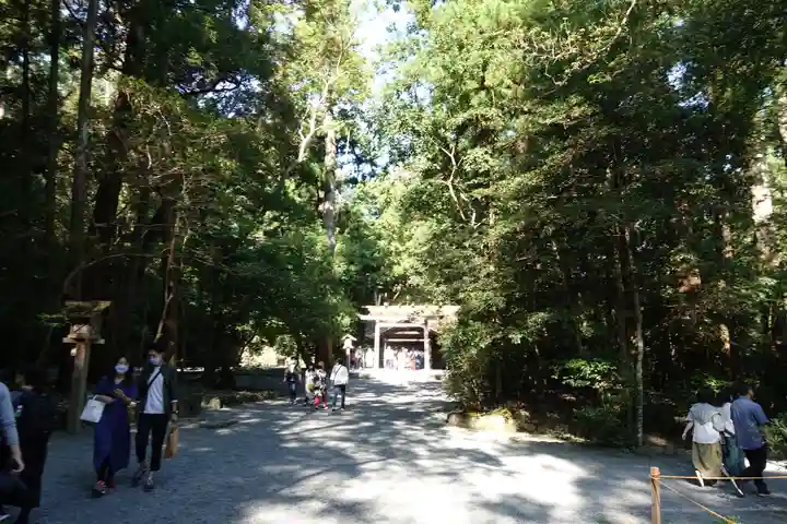 伊勢神宮外宮(豊受大神宮)の自然