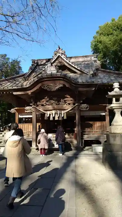 田無神社の本殿・本堂