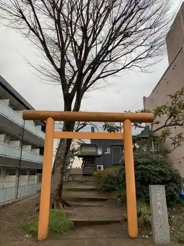 六所御影神社の鳥居