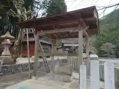 上長瀬國津神社の手水