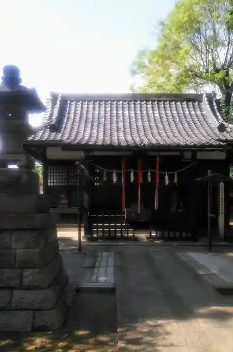 中村八幡神社の本殿・本堂