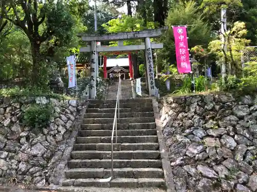 坂本八幡神社の鳥居