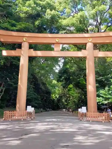 明治神宮の鳥居