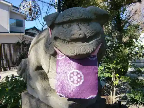 菊田神社の狛犬