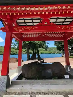 赤城神社の手水舎