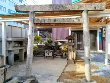 須佐之男社(東之切古出来)の鳥居