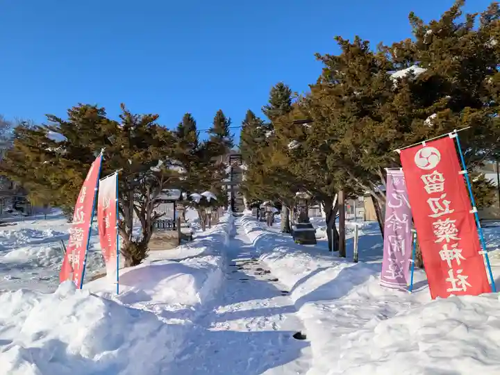 留辺蘂神社の景色