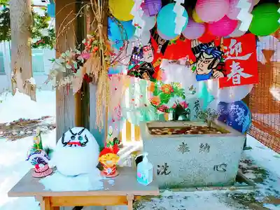 札幌諏訪神社の手水舎