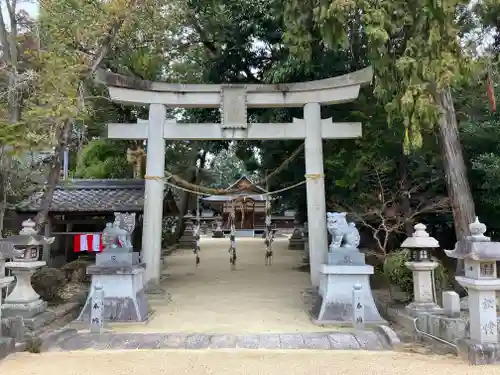 勝手神社の鳥居