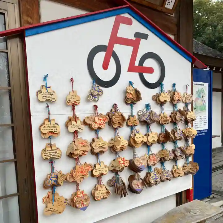 大山神社(自転車神社・耳明神社)の絵馬