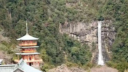 青岸渡寺の景色