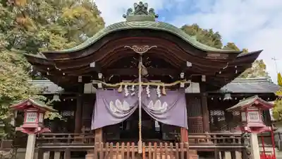 離宮八幡宮の本殿・本堂