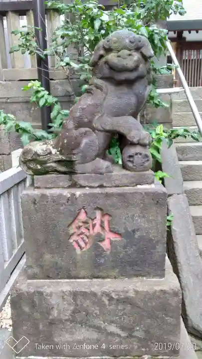 六本木天祖神社の狛犬
