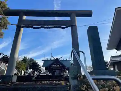 神明神社の鳥居