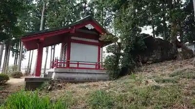 大岩子安神社の本殿