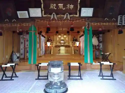 橿森神社の本殿・本堂