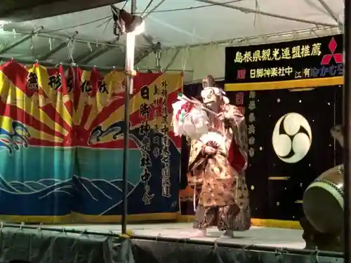 石見国一宮　物部神社の神楽