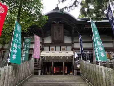 敢國神社の本殿・本堂