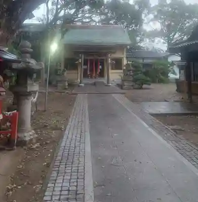 刺田比古神社の本殿・本堂