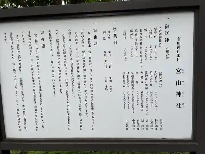 宮山神社の歴史