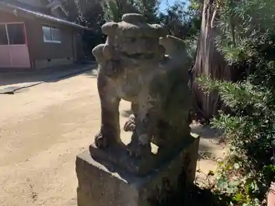 浅間神社の狛犬