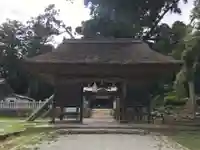 玉若酢命神社の山門・神門