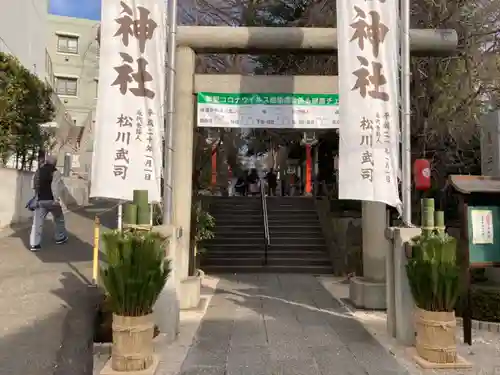 田無神社の鳥居