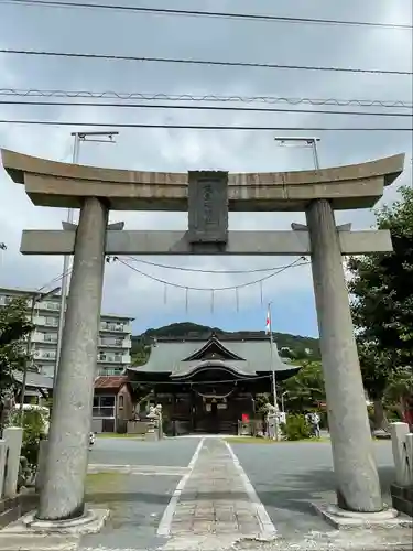 荒生田神社の鳥居