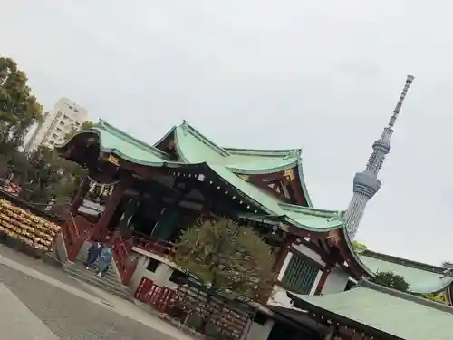 亀戸天神社の本殿・本堂