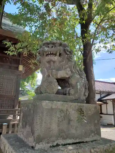 阿邪訶根神社の狛犬