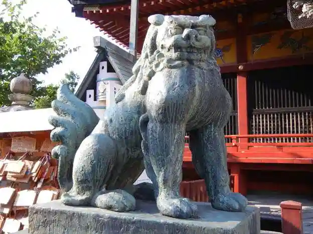 浅草神社の狛犬