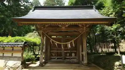粟鹿神社の本殿・本堂