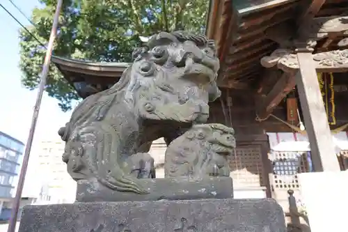 阿邪訶根神社の狛犬