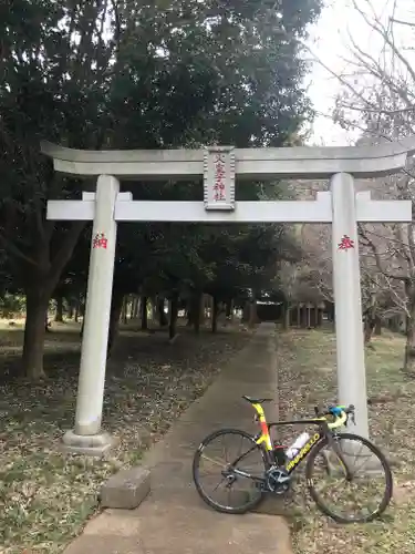 火皇子神社の鳥居