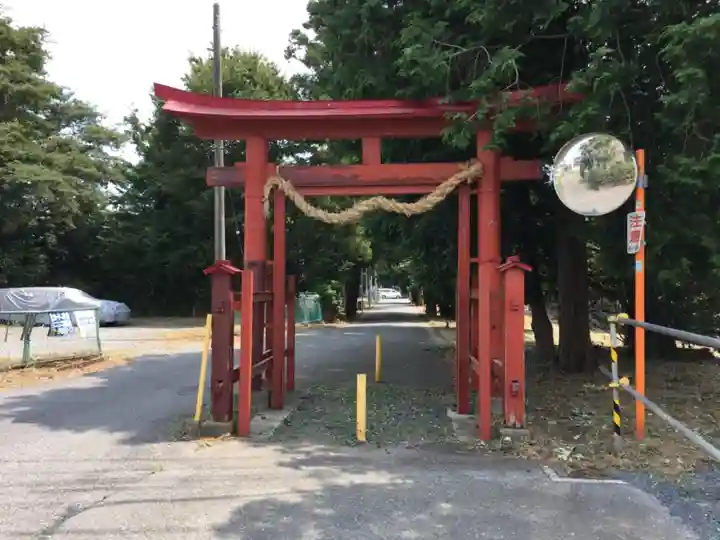 中山神社の鳥居
