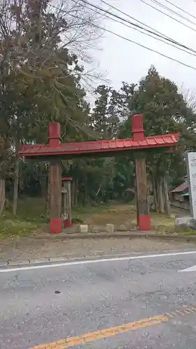 高田神社の鳥居