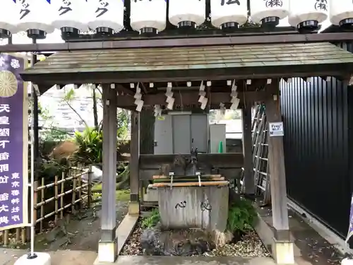 須賀神社の手水舎