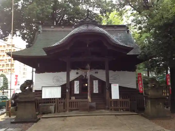 安積國造神社の本殿・本堂